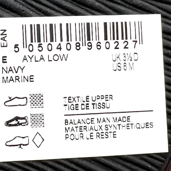 Clarks Womens Size 6 Ayla Low Blue Black Slip On Comfort Flats Loafers Shoes - Picture 14 of 14